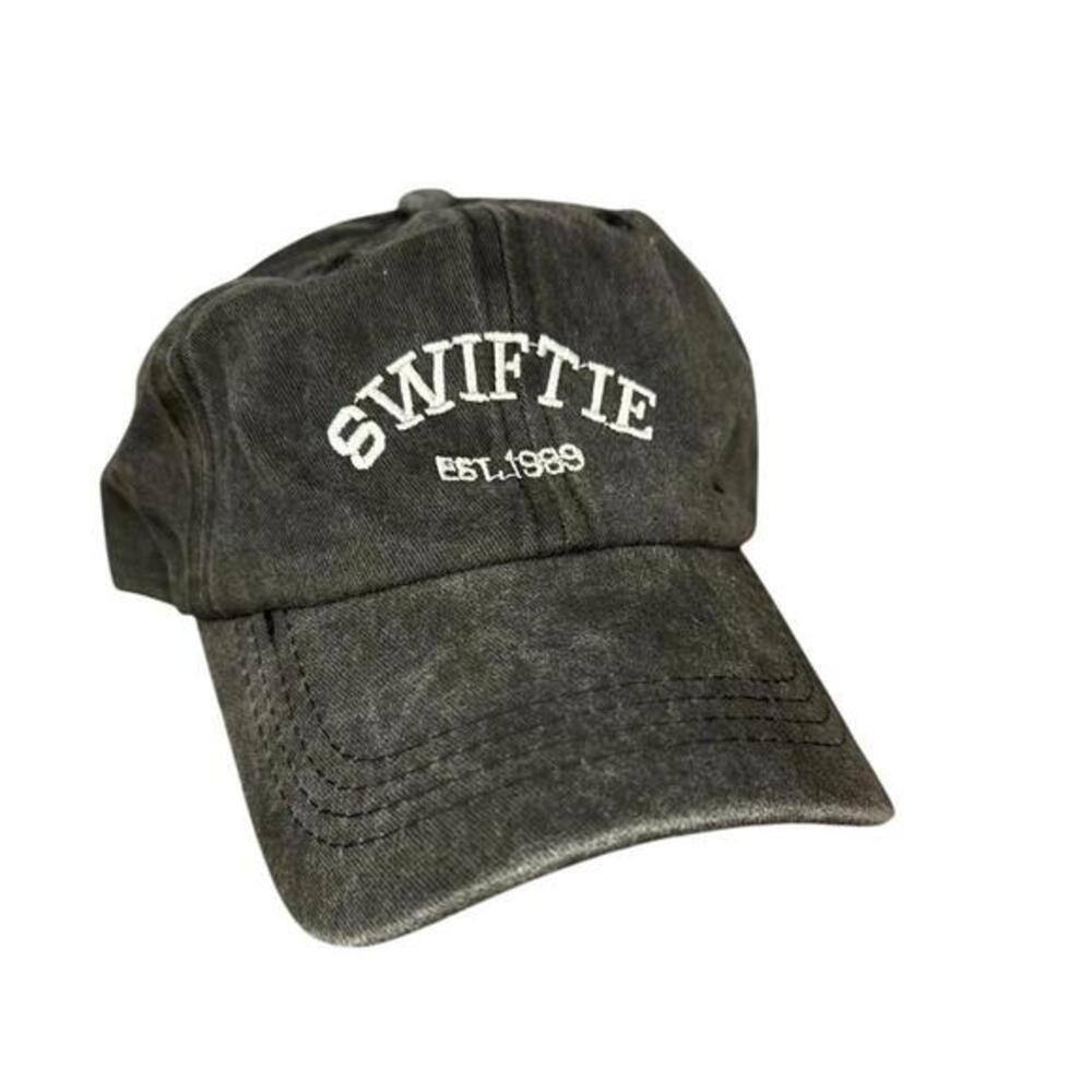 ☮️NEW Swiftie Baseball Cap Black Adjustable Taylor Swift Inspired Merch